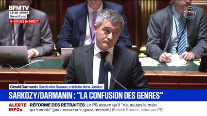 Gérald Darmanin répond aux critiques sur sa volonté d'aller rendre visite à Nicolas Sarkozy en détention