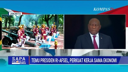 Prabowo Terima Presiden Afrika Selatan di Istana, Fokus Perluas Kerja Sama Ekonomi | SAPA MALAM
