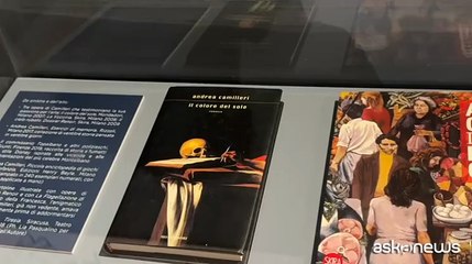 Andrea Camilleri, la mostra a Roma che celebra la sua scrittura e la Sicilia