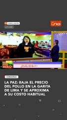 LA PAZ: BAJA EL PRECIO DEL POLLO EN LA GARITA DE LIMA Y SE APROXIMA A SU COSTO HABITUAL