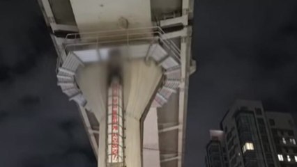 서울 방배동 이수고가차도 60대 고공농성..."재개발 보상 불만" / YTN