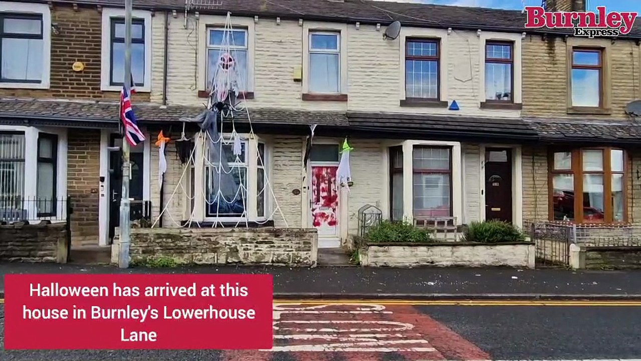 Hallowe'en will be celebrated in spooky style at this house in Burnley