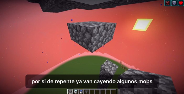 Granja de mobs sin trampilla andamio o reloj minecraft Tutorial