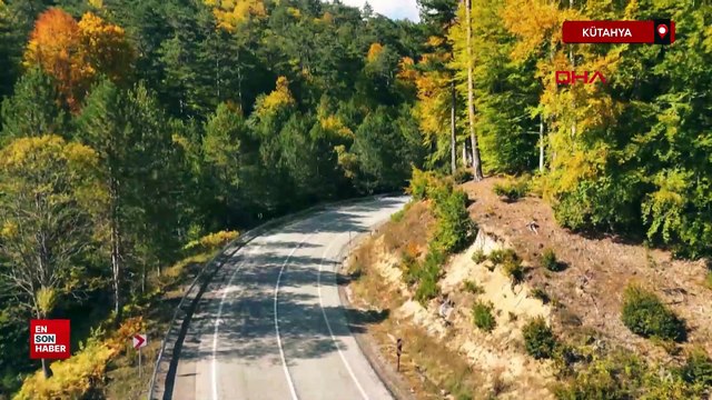 Domaniç Dağları, sonbaharın renklerine büründü