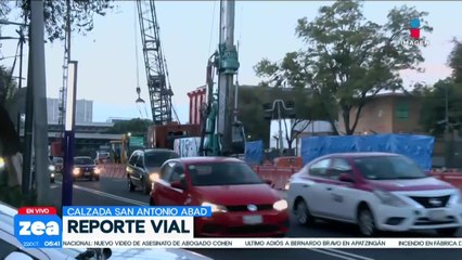 Reporte vial: Así luce esta mañana en Calzada San Antonio Abad