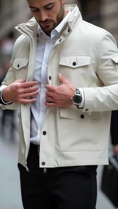 Men's Fleece Work Vest  #MensFashion #WinterWear