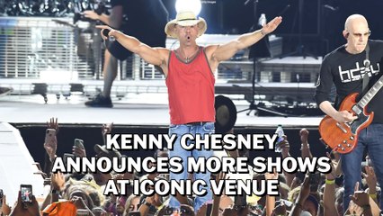 Kenny Chesney Announces More Shows At Iconic Venue
