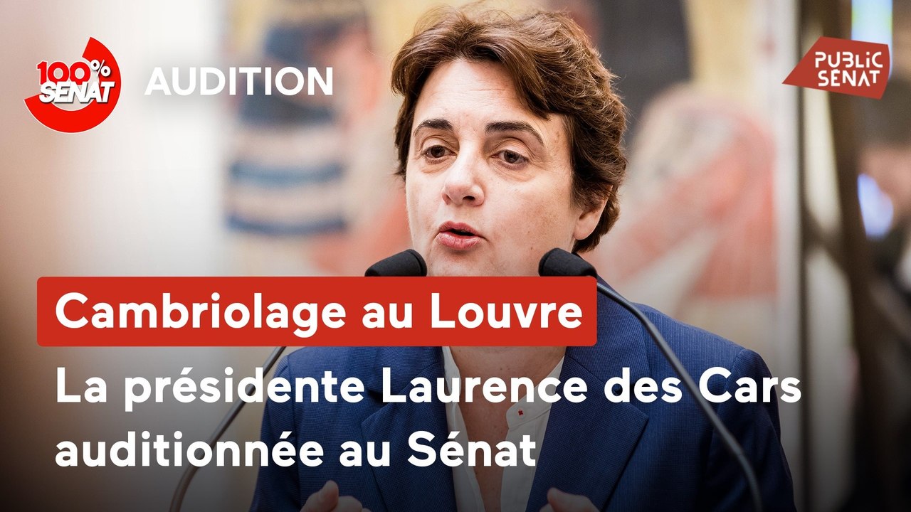 Cambriolage au Louvre : la présidente Laurence des Cars auditionnée au Sénat