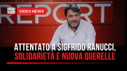 Attentato a Sigfrido Ranucci, solidarietà e nuova querelle