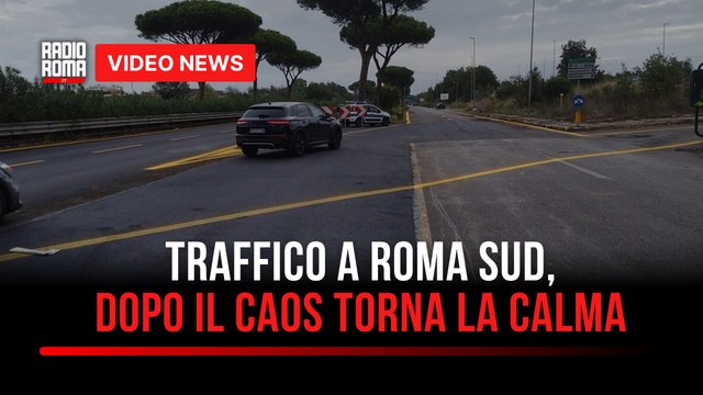 Traffico a Roma Sud, dopo il caos torna la calma