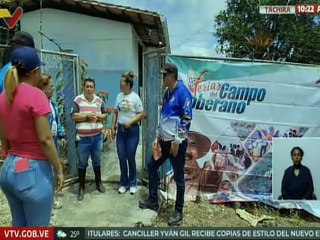 Táchira | Feria del Campo Soberano abastece 156 familias afectadas por lluvias en el mcpio. Córdoba