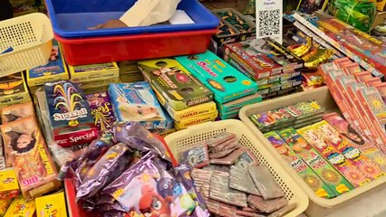 भीलवाड़ा में दीपोत्सव पर सजे बाजार,  जमकर फूटे पटाखे