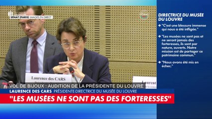 Laurence des Cars : «Il n’y a pas de retard dans la mise en œuvre du schéma de sûreté du Louvre»