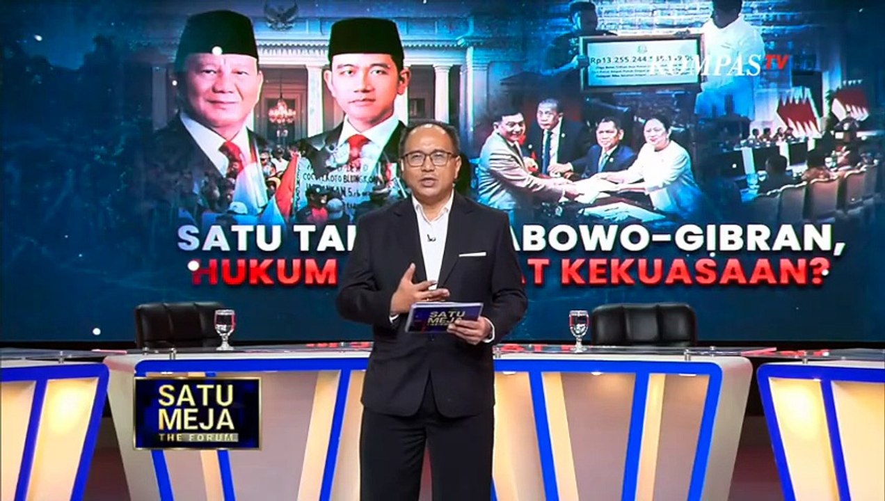 [FULL] Evaluasi Satu Tahun Prabowo-Gibran, Hukum jadi Alat Kekuasaan? | SATU MEJA