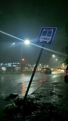 Captan cuando rayó cae cerca de hospital en San Pedro Sula