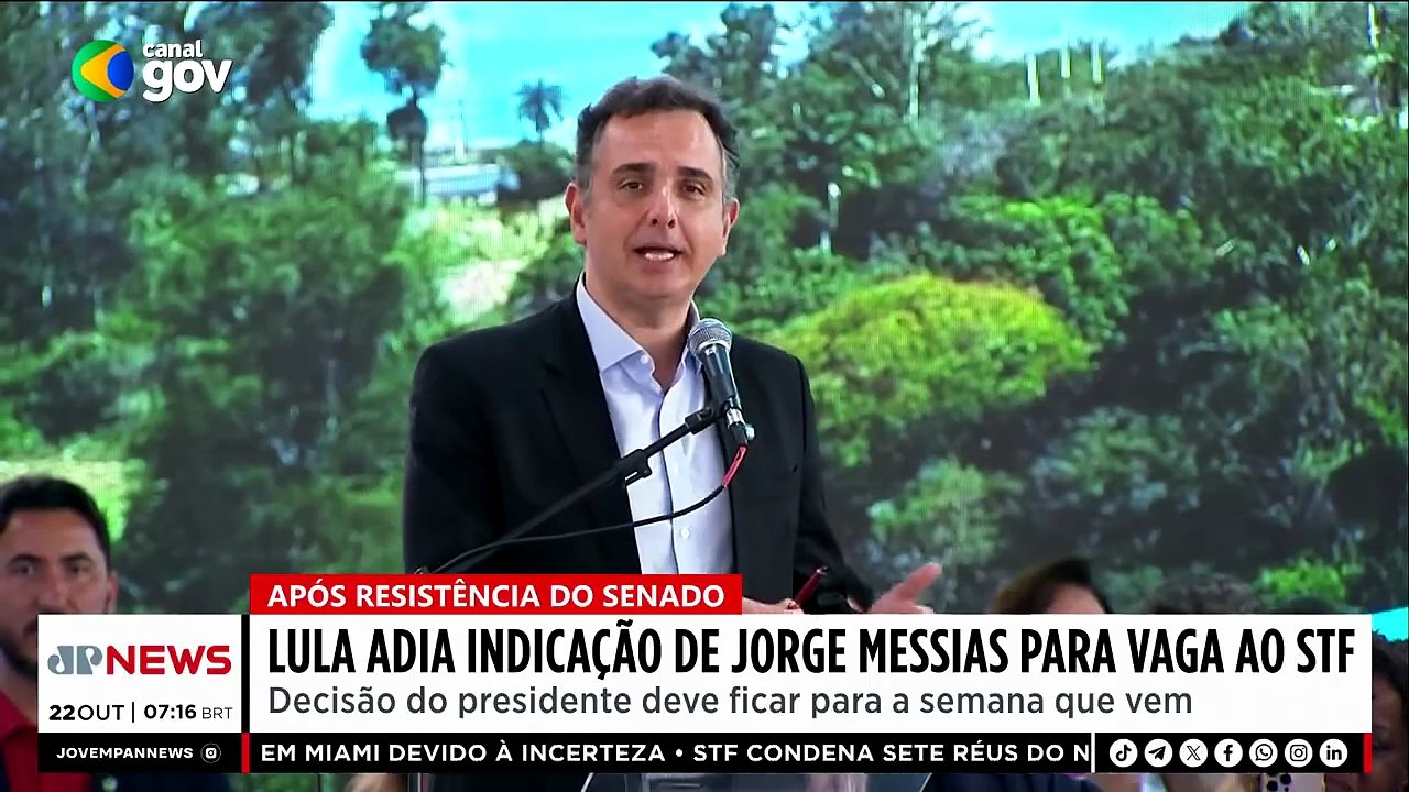 VALDEMAR COSTA NETO SERÁ INVESTIGADO | JORNAL DA MANHÃ - 22/10/2025