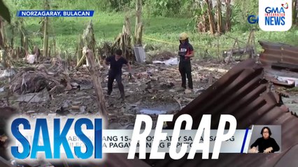 Saksi: (Part 1) Pagsabog ng ilegal na pagawaan ng paputok sa Norzagaray, Bulacan; Sunog sa DPWH-MIMAROPA Compound; Bagyong Salome
