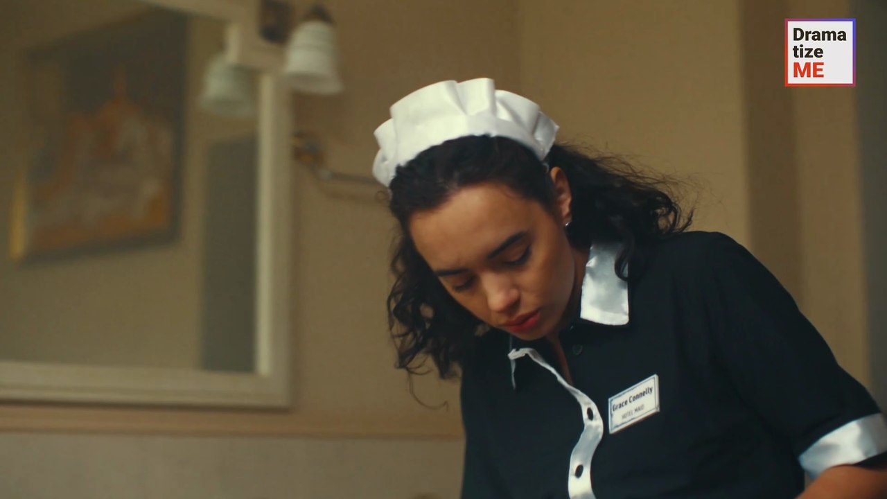 MAID GETS WET IN BATH