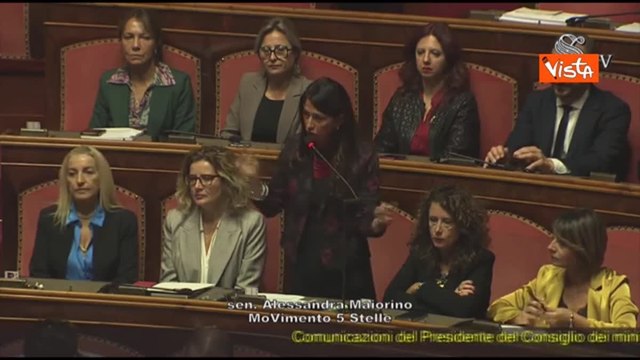 Bagarre in Senato per le parole di Maiorino (M5s): «Gaza? Lei è la cheerleader di Trump, tenga la schiena dritta»