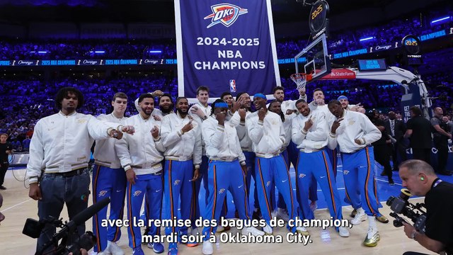 Oklahoma City vient de recevoir sa bague de champion, d’où vient cette tradition ? - Basket - NBA