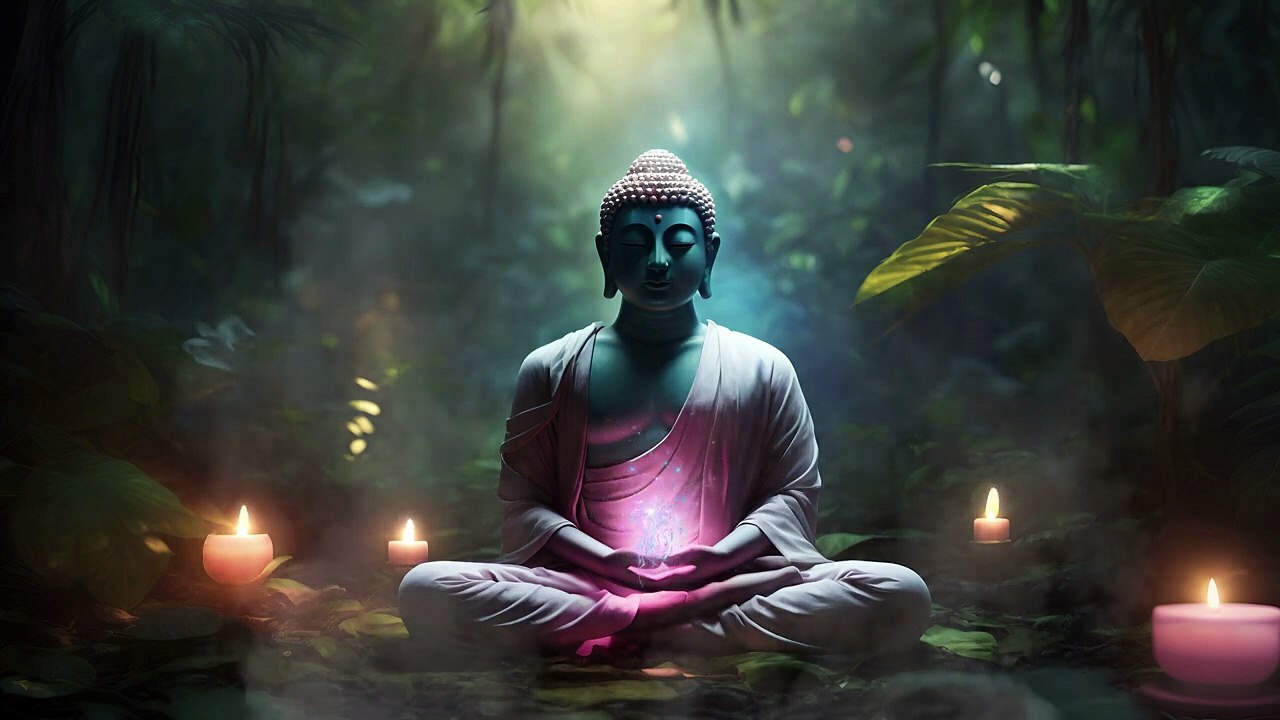 Buddha says  _ Lust has spread a huge web of flowers _ Buddhism In English