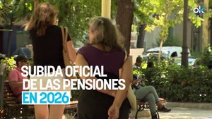 Subida oficial de las pensiones en 2026: la tabla de las pensiones máximas y mínimas