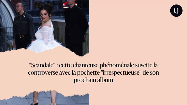 Scandale : cette chanteuse phénoménale suscite la controverse avec la pochette irrespectueuse de son prochain album