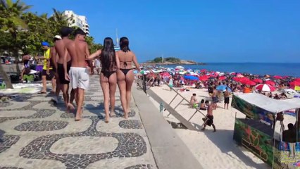 PASSEIO POR COPACABANA RIO DE JANEIRO COM MUITAS MULHERES BONITAS ( A TOUR OF COPACABANA, RIO DE JANEIRO, WITH MANY BEAUTIFUL WOMEN )