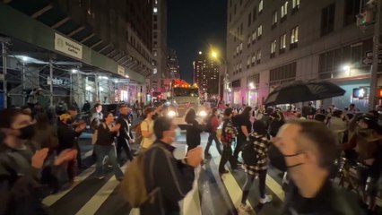 Manhattan Erupts in Protest Over Migrants Detained in ICE Sweep