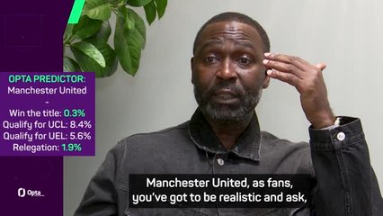 'Got to be realistic' - Cole talks about United's objectives