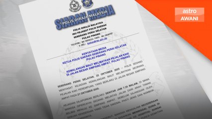 Polis kesan pemandu langgar lari wanita