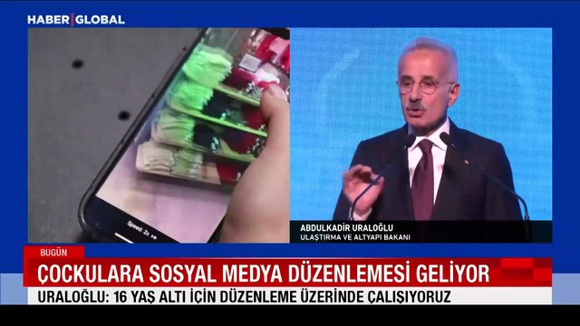 Ulaştırma ve Altyapı Bakanı Uraloğlu açıkladı: Çocuklara sosyal medya düzenlemesi geliyor