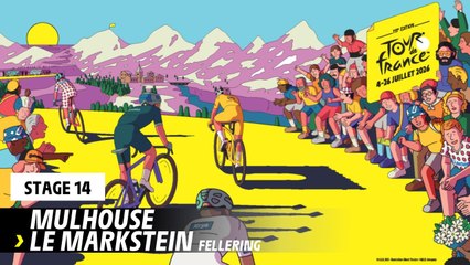 Discover the route of Stage 14 - Tour de France 2026