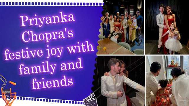Priyanka Chopra shares adorable Diwali moments with Nick Jonas and Malti in New York