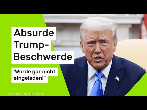 Donald Trump: Wurde gar nicht eingeladen! US-Senator reagiert auf absurde Trump-Beschwerde