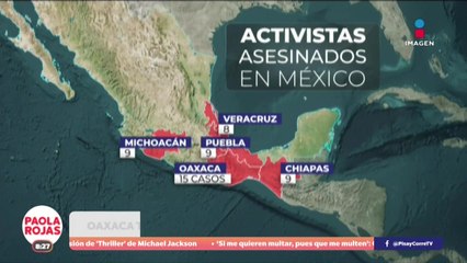 Violencia contra activistas ambientales no se detiene en México | DPC con Paola Rojas