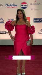 إطلالة ليلى علوي من العرض الخاص لفيلم -السادة الأفاضل- من مهرجان الجونة السينمائي-