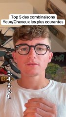 Top 5 des combinaisons Yeux / Cheveux les plus courantes #yeux #cheveux