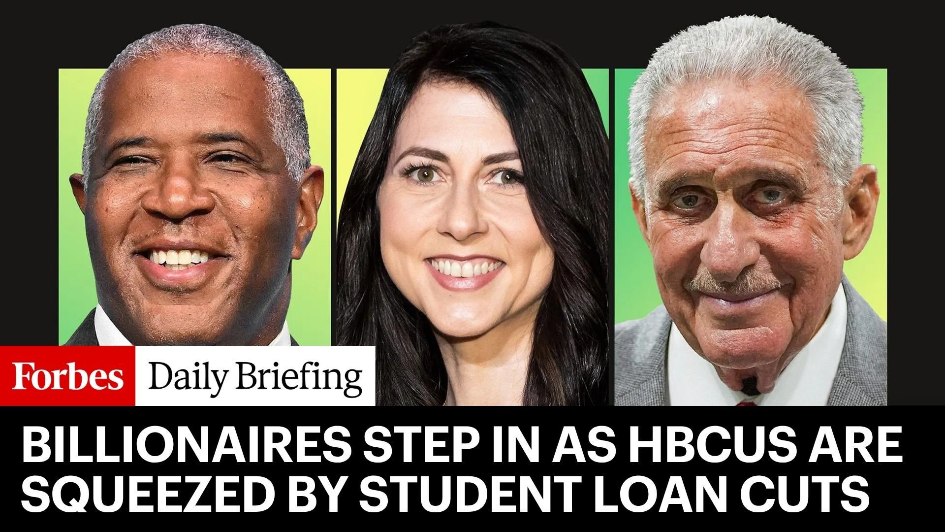 Billionaires Step In as HBCUs Face Challenges from Student Loan Reductions