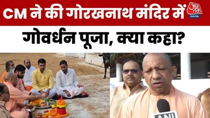 'गो और गोवंश का महत्व...' गोवर्धन पूजा के मौके पर बोले CM योगी, देखें