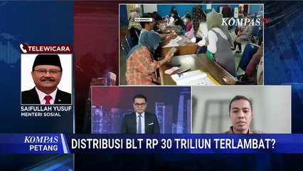 [FULL] Mensos Saifullah Yusuf Buka Suara soal Keterlambatan Distribusi BLT, Ini Respons Celios