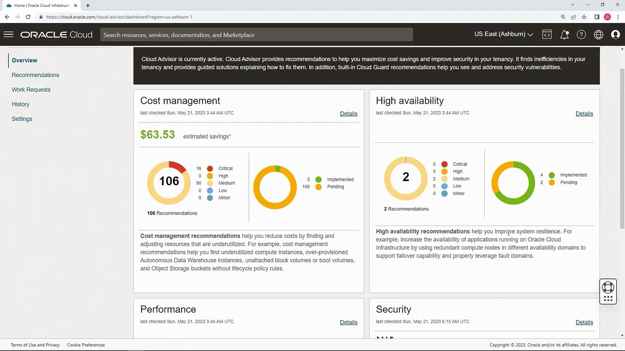 41. Demo: Cloud Advisor - Oracle Cloud Infrastructure Foundations