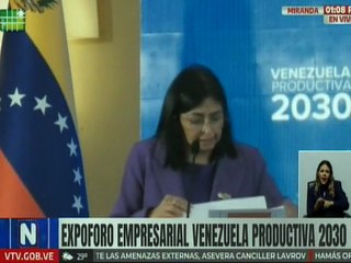 Vpdta. Rodríguez instó a la unión del sector público y privado para seguir impulsando productividad del país