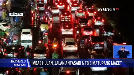 Hujan Deras Guyur Jakarta Picu Banjir, Begini Situasi di Senayan dan Pulogadung | KOMPAS MALAM