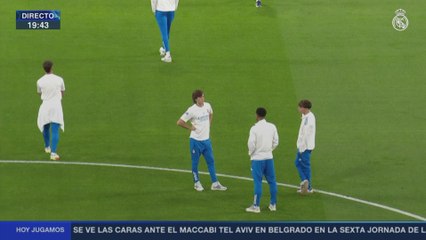 Llegada Juventus al Bernabéu para el real Madrid - Juventus