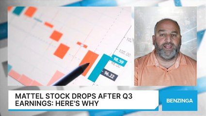 Mattel Stock Drops After Q3 Earnings: Here's Why