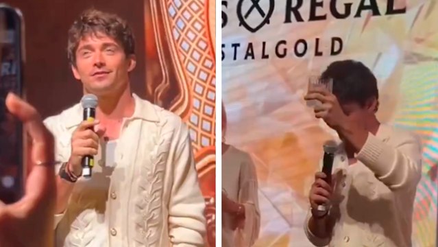 Charles Leclerc hablando español en un evento de Chivas Regal: ¡Que viva México!
