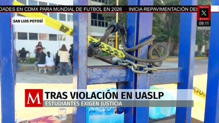 Exigen justicia por alumna violada en la UASLP y fin a encubrimientos