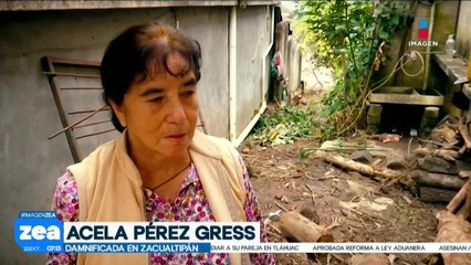 Pobladores recuerdan como se derrumbó el cerro en Zacualtipán, Hidalgo, debido a las lluvias