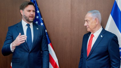 "No será fácil, pero soy optimista": JD Vance en Israel